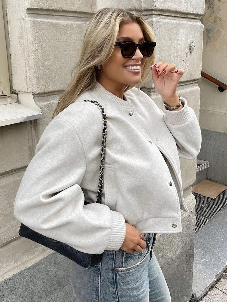 Tessa | Cropped bomberjack