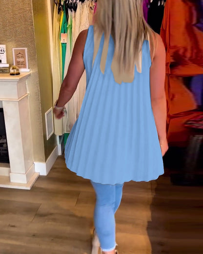 Ilse | luchtige mouwloze tuniek