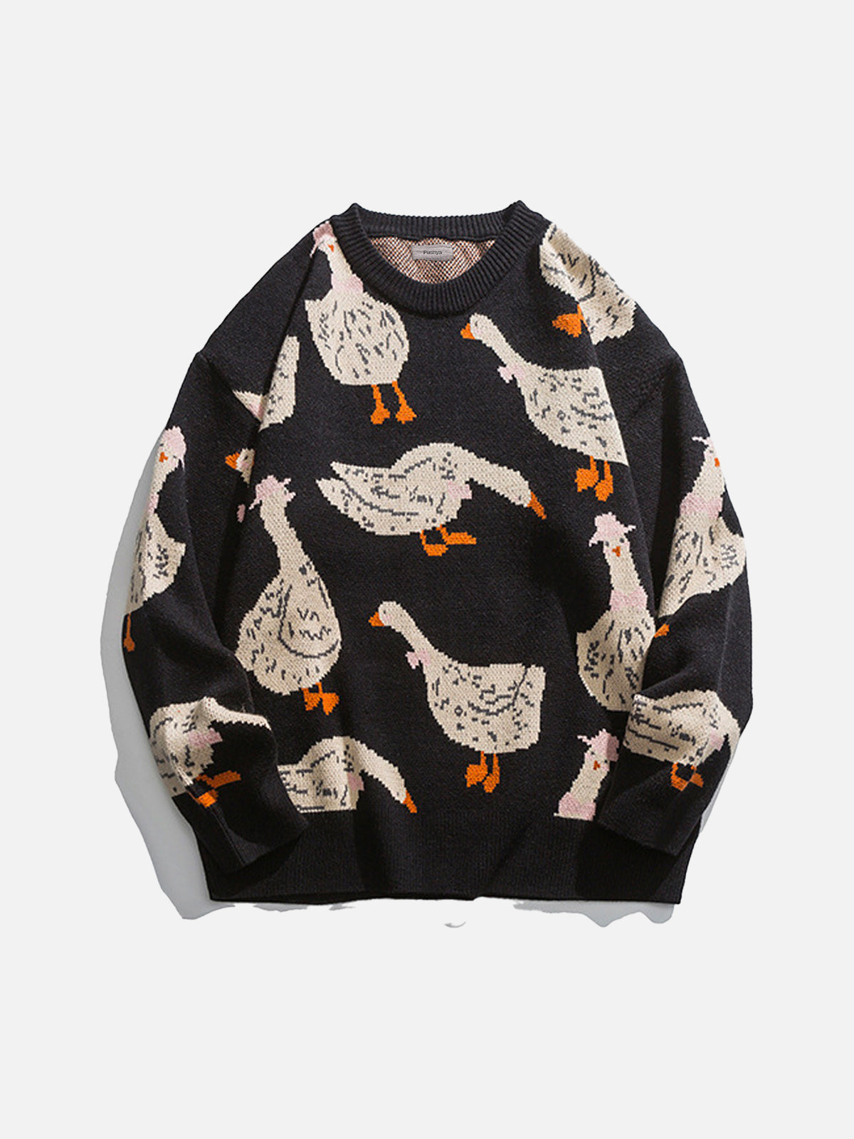 Crystal- Elegante Eendenprint Trui