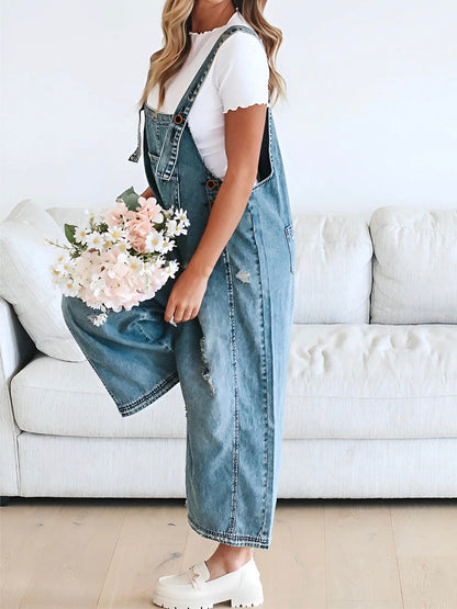 Phillis - Denim Overall