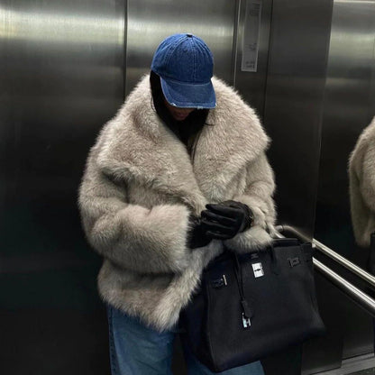 Stella | luxe oversized imitatiebontjas