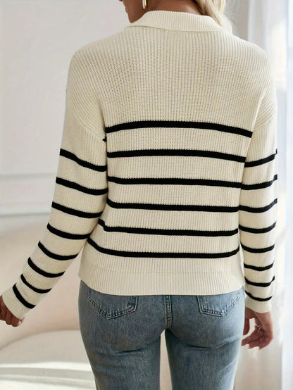Daimy - Casual trui met rits dames