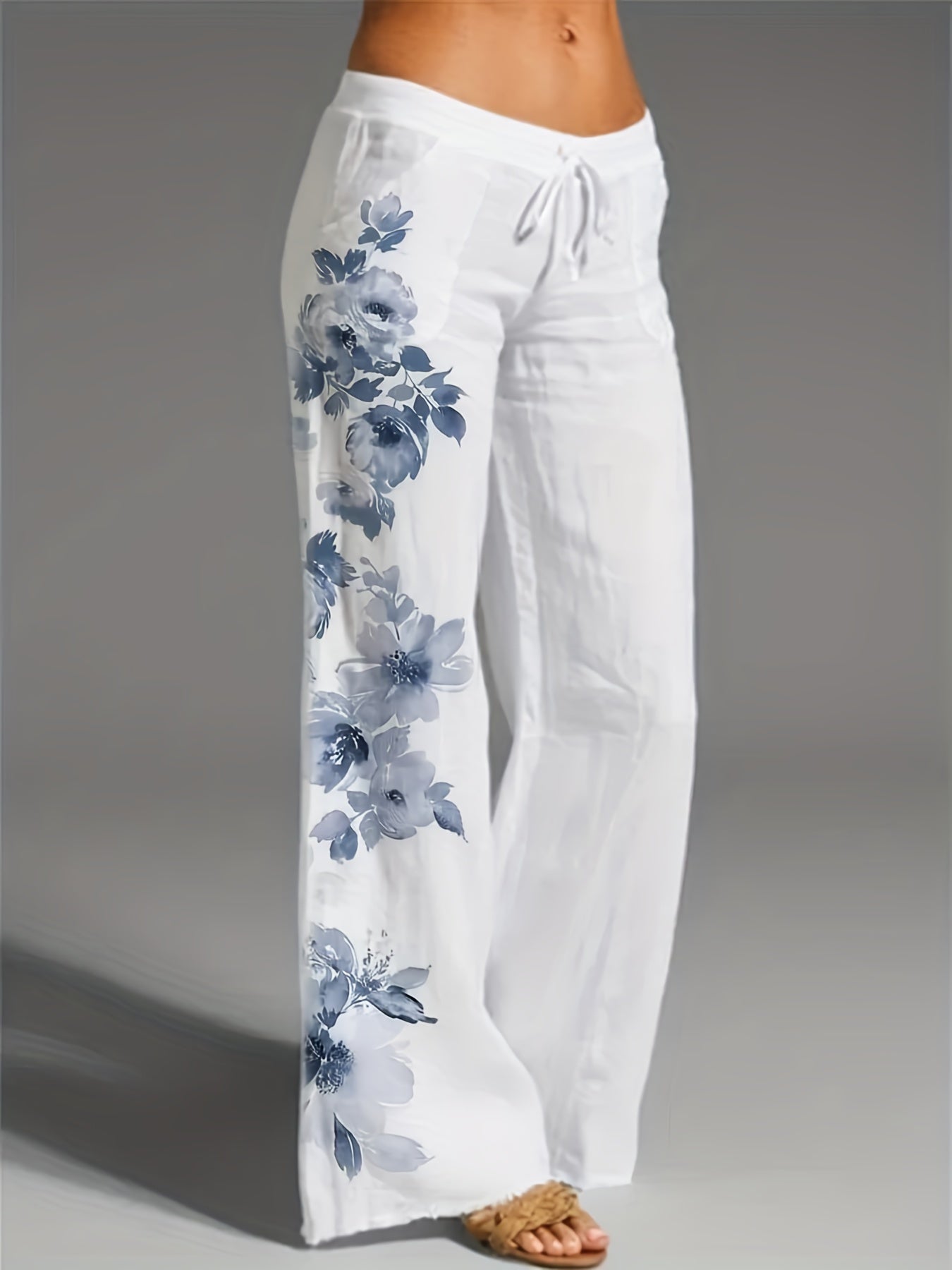 Losse broek met koord - Hannah