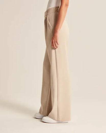 Broek met wijde pijpen voor Dames