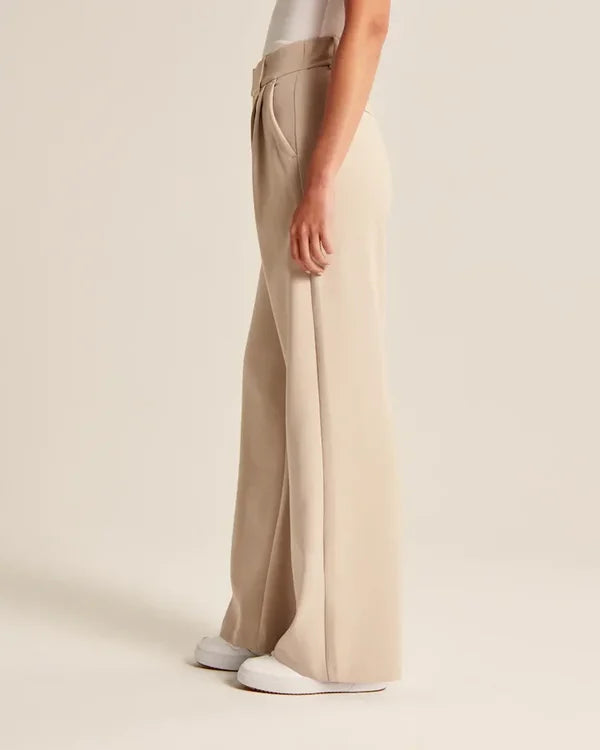 Broek met wijde pijpen voor Dames