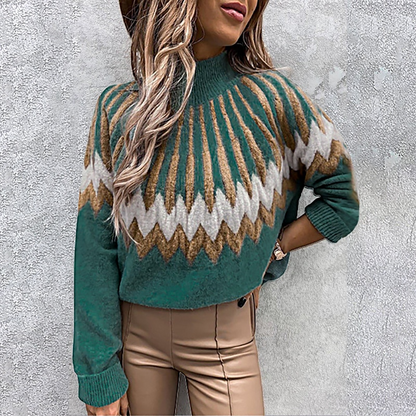 Camilla Coltrui | Luxe oversized designer trui met motief