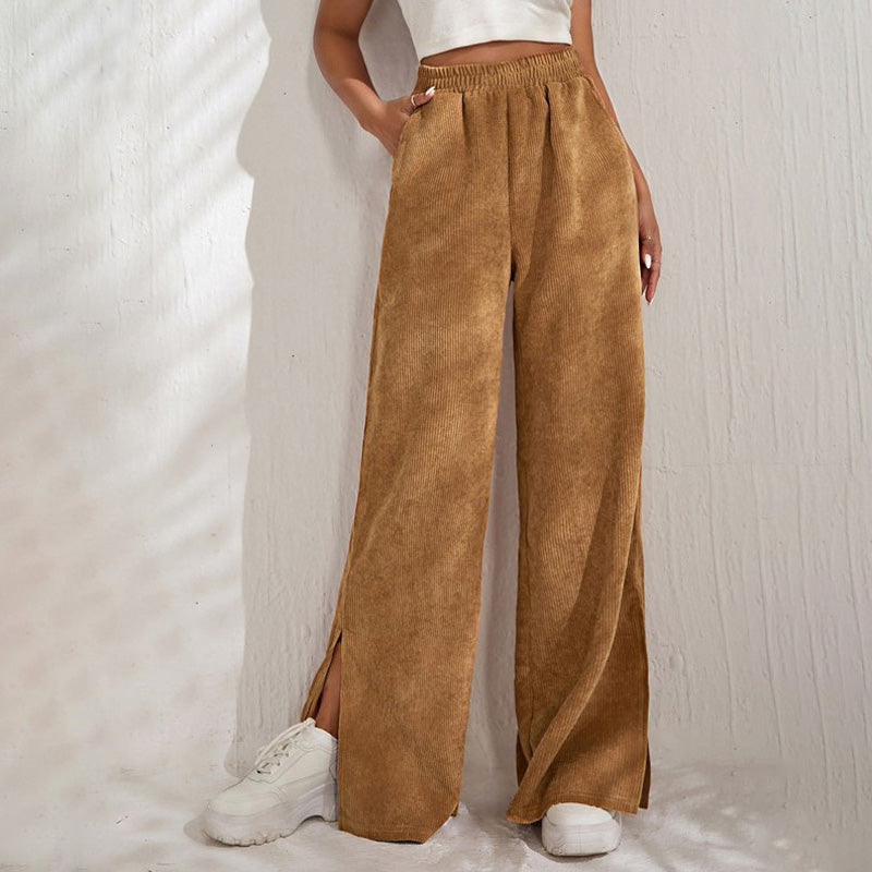 Effen informeel broek voor dames