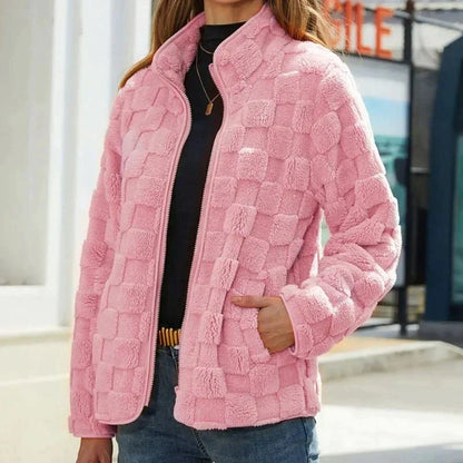 Anice - Superzachte korte fleece jas