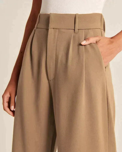 Broek met wijde pijpen voor Dames