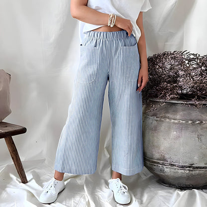 Lila - Comfortabele Gebreide Broek voor Dames