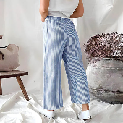Lila - Comfortabele Gebreide Broek voor Dames