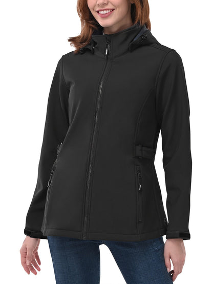 Milda - Dames Softshell Jacket - Winddicht, waterafstotend en ademend outdoor-jack
