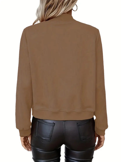 Belina - Solid Rits Voor Eenvoudig Jasje