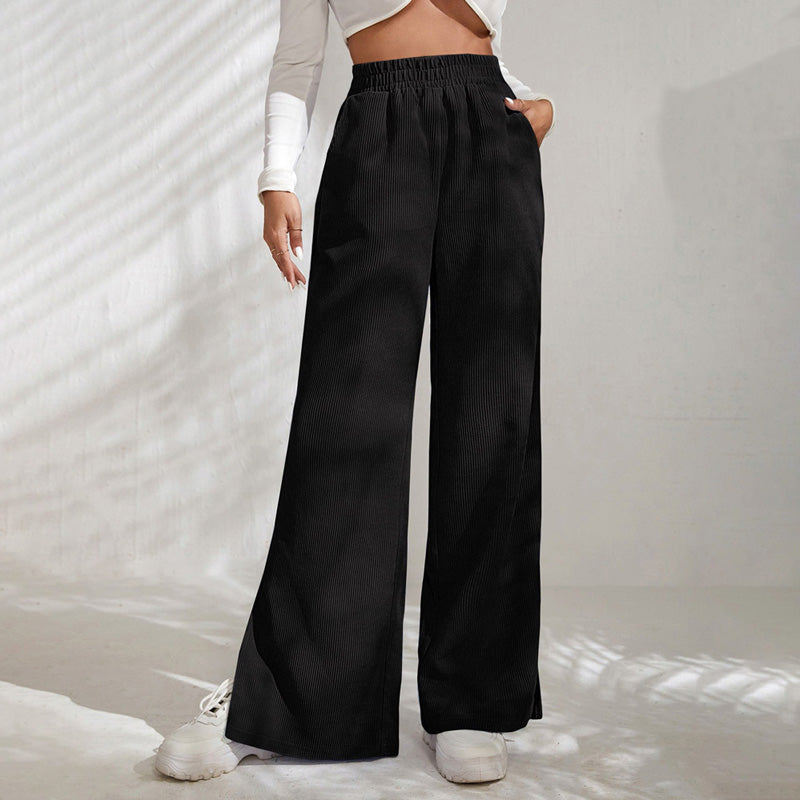 Effen informeel broek voor dames