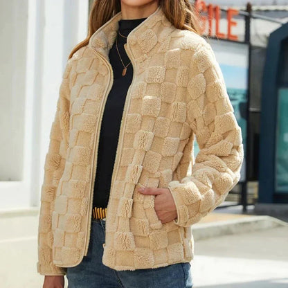 Anice - Superzachte korte fleece jas