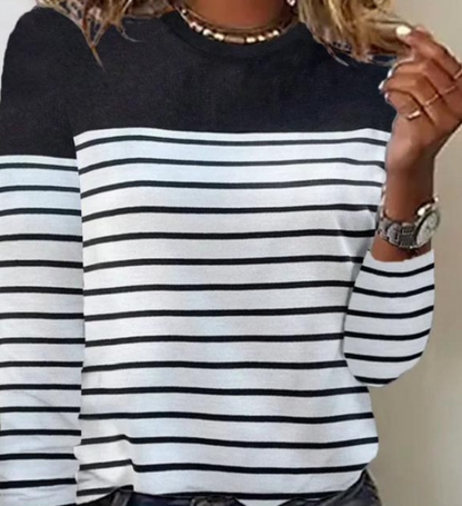 Lilia - Casual gestreept T-shirt
