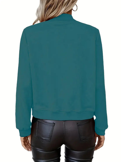 Belina - Solid Rits Voor Eenvoudig Jasje