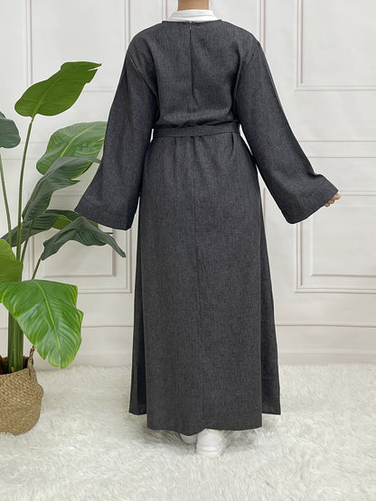 Ramadan Kaftan Jurk - Hazel