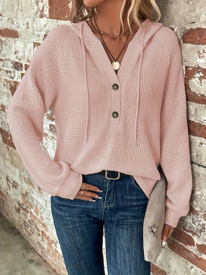 Hoodie Top met Lange Mouwen