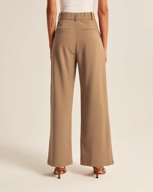 Broek met wijde pijpen voor Dames