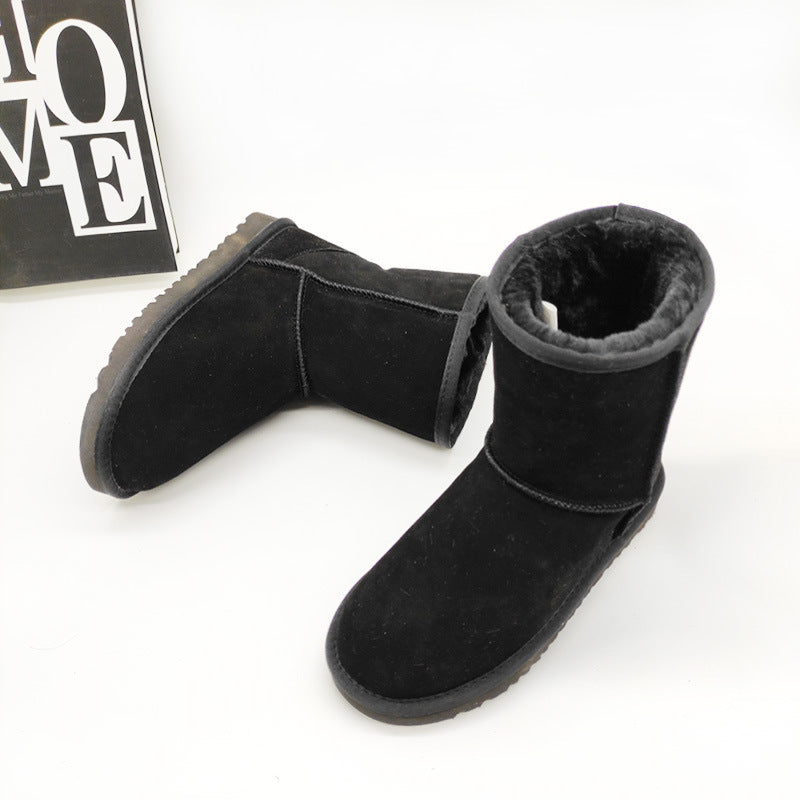 Sneeuw laarzen voor dames met platte hak