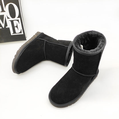 Sneeuw laarzen voor dames met platte hak