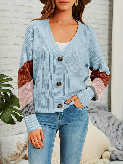 Stijlvol kleurrijk vest