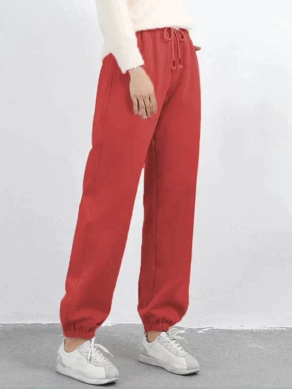 Christina- Katoenen fleece joggers