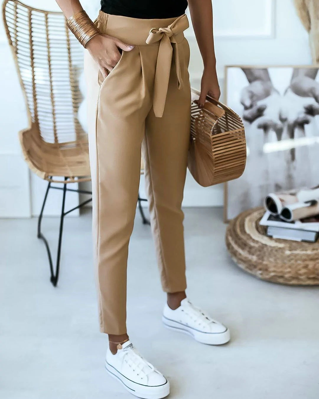 Claudia - Elegante Hoge Taille Broek