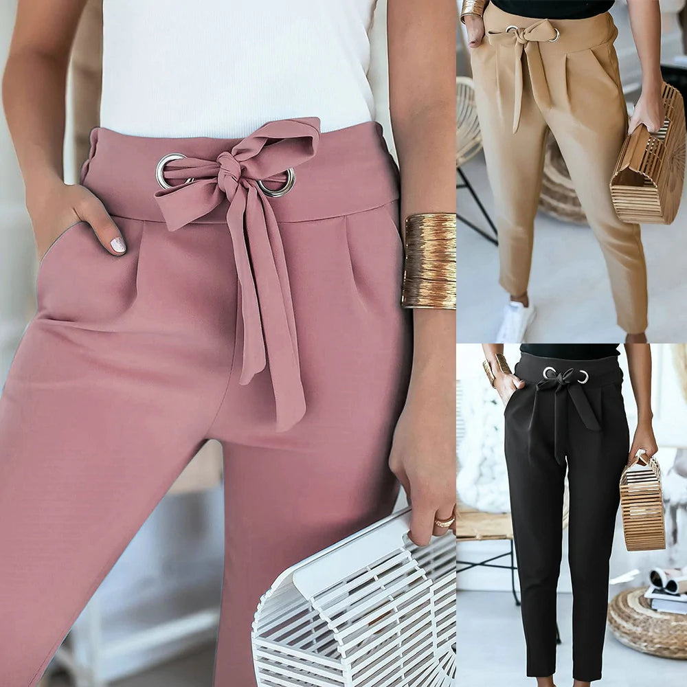 Claudia - Elegante Hoge Taille Broek