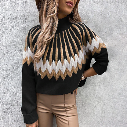 Camilla Coltrui | Luxe oversized designer trui met motief