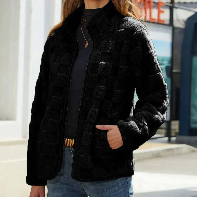 Anice - Superzachte korte fleece jas