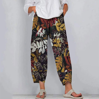 Brinley - Stijlvolle linnen broek voor dames