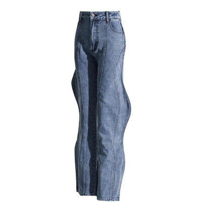 Jeans met hoge taille - Alani