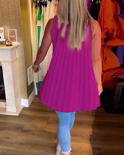 Ilse | luchtige mouwloze tuniek