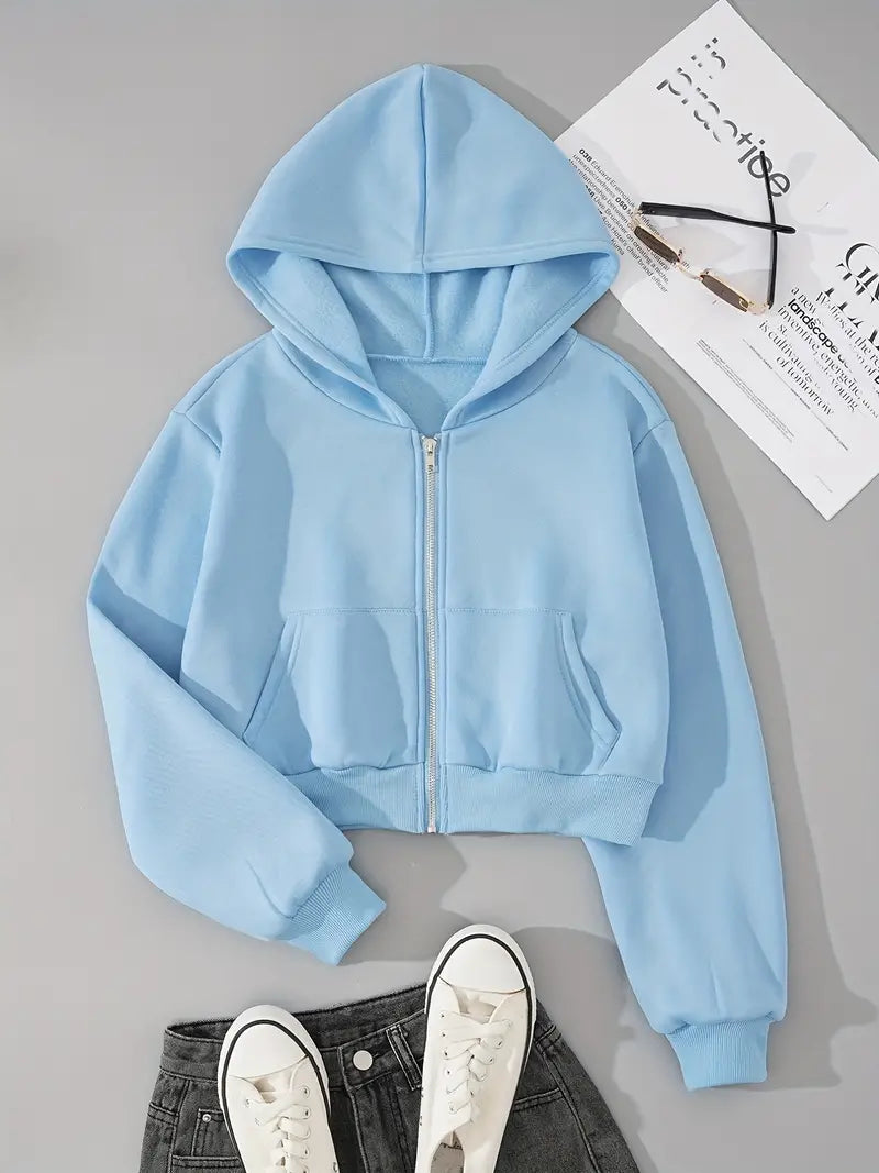 Stijlvolle Zip-Up Hoodie - Comfort & Gemak