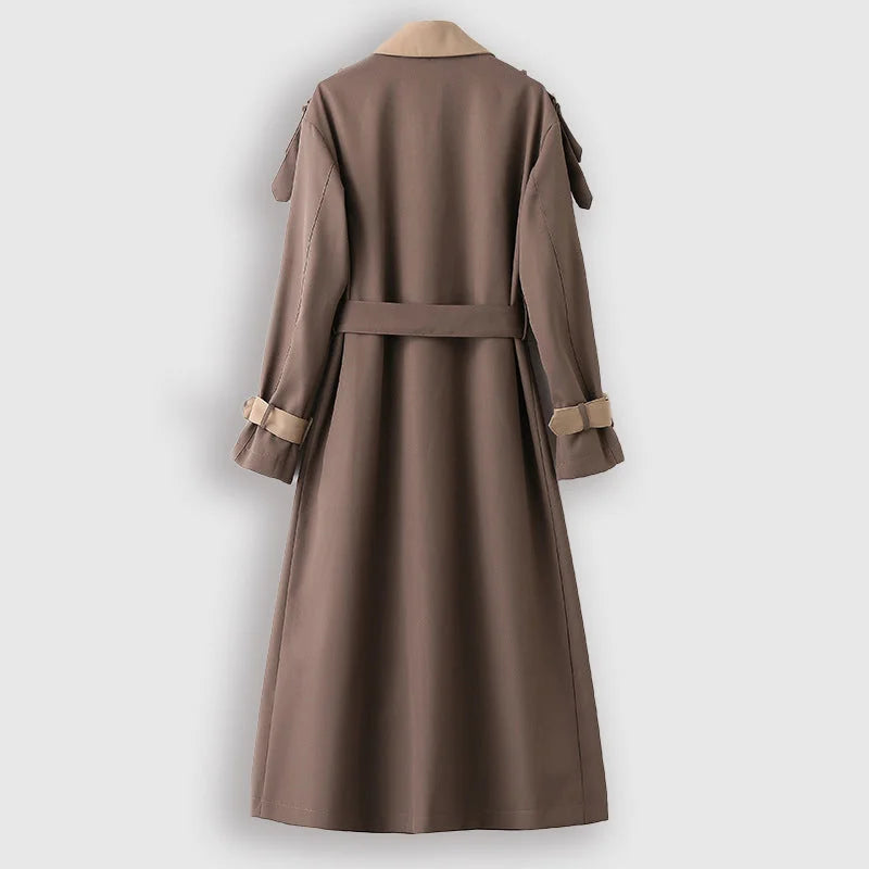 Mireille | Lange trenchcoat