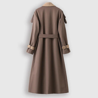 Mireille | Lange trenchcoat