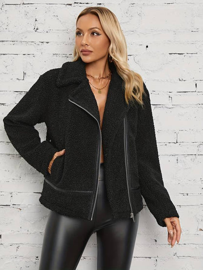 Lange mouwen winterjas