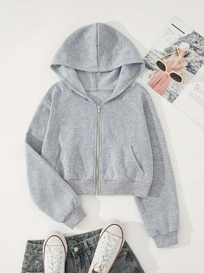 Stijlvolle Zip-Up Hoodie - Comfort & Gemak