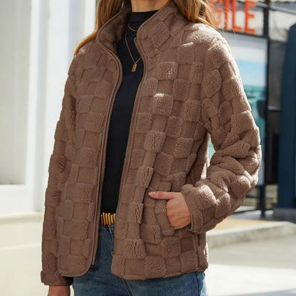 Anice - Superzachte korte fleece jas