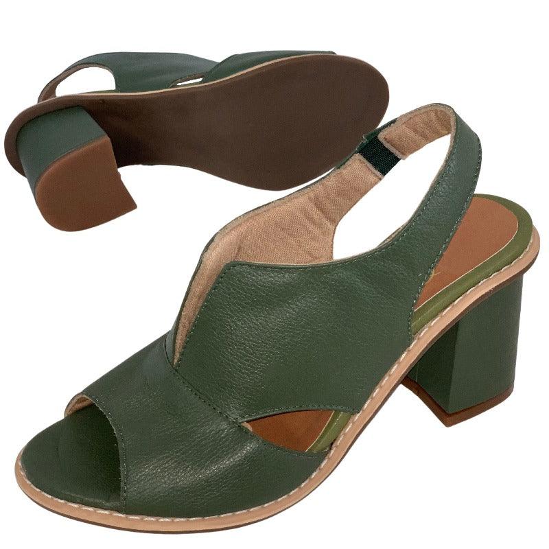 Maxine - Ongeëvenaarde Duurzaamheid & Tijdloze Elegantie in Dames Sandalen van Echt Leer