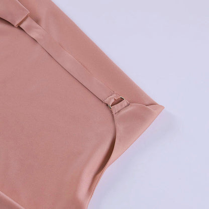 Celeste - Luxueuze Satijnen Jurk