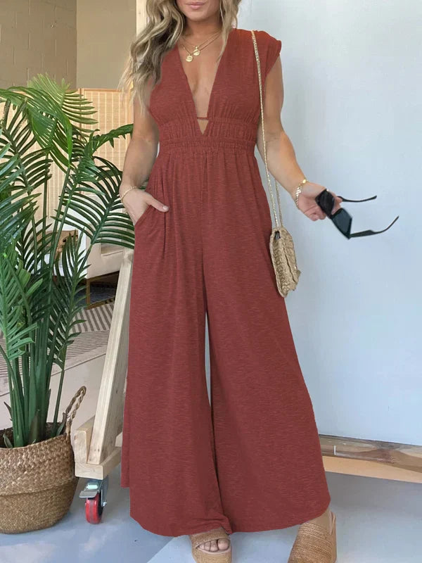 Mare | Comfy jumpsuit met v-hals