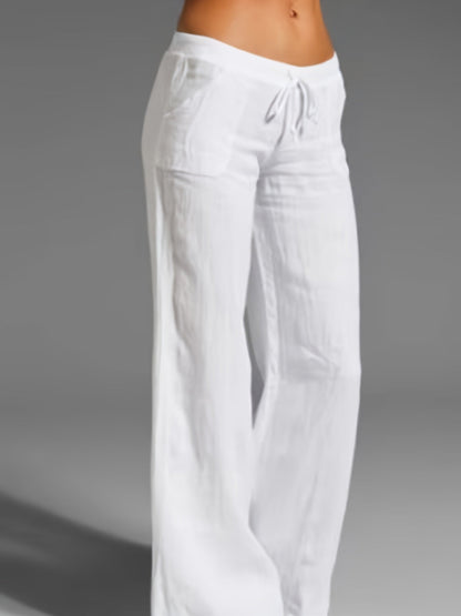 Losse broek met koord - Hannah