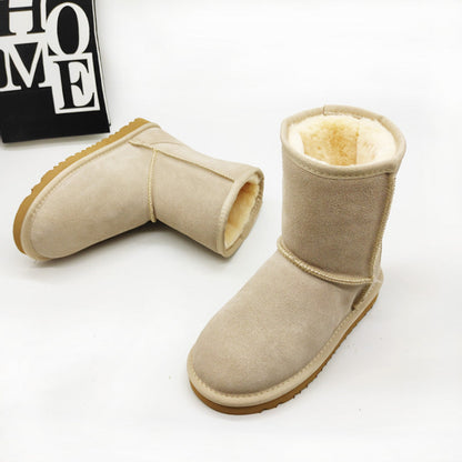 Sneeuw laarzen voor dames met platte hak