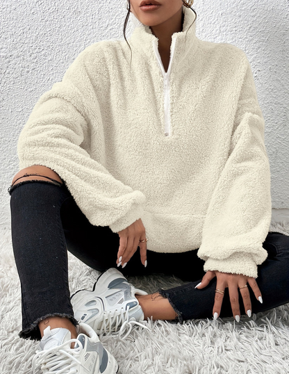 Amara | Fluffy fleece trui