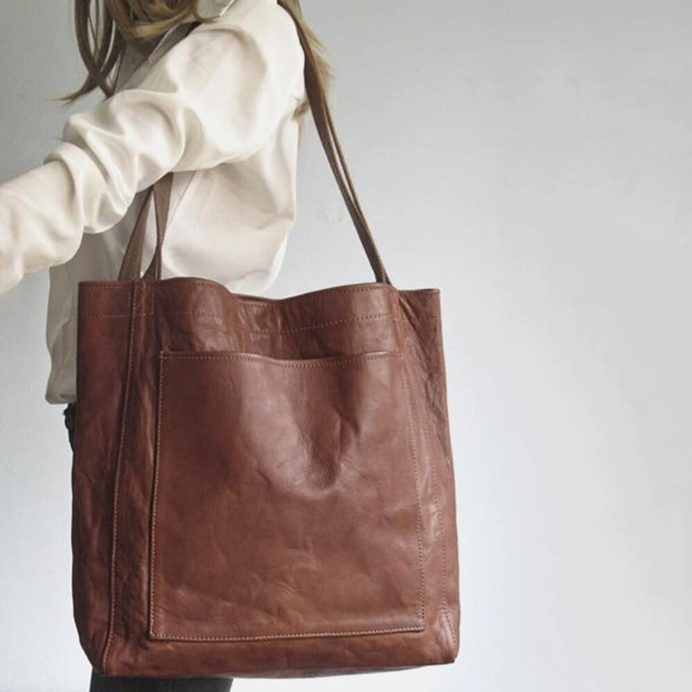 Avery | Dames leren handtas