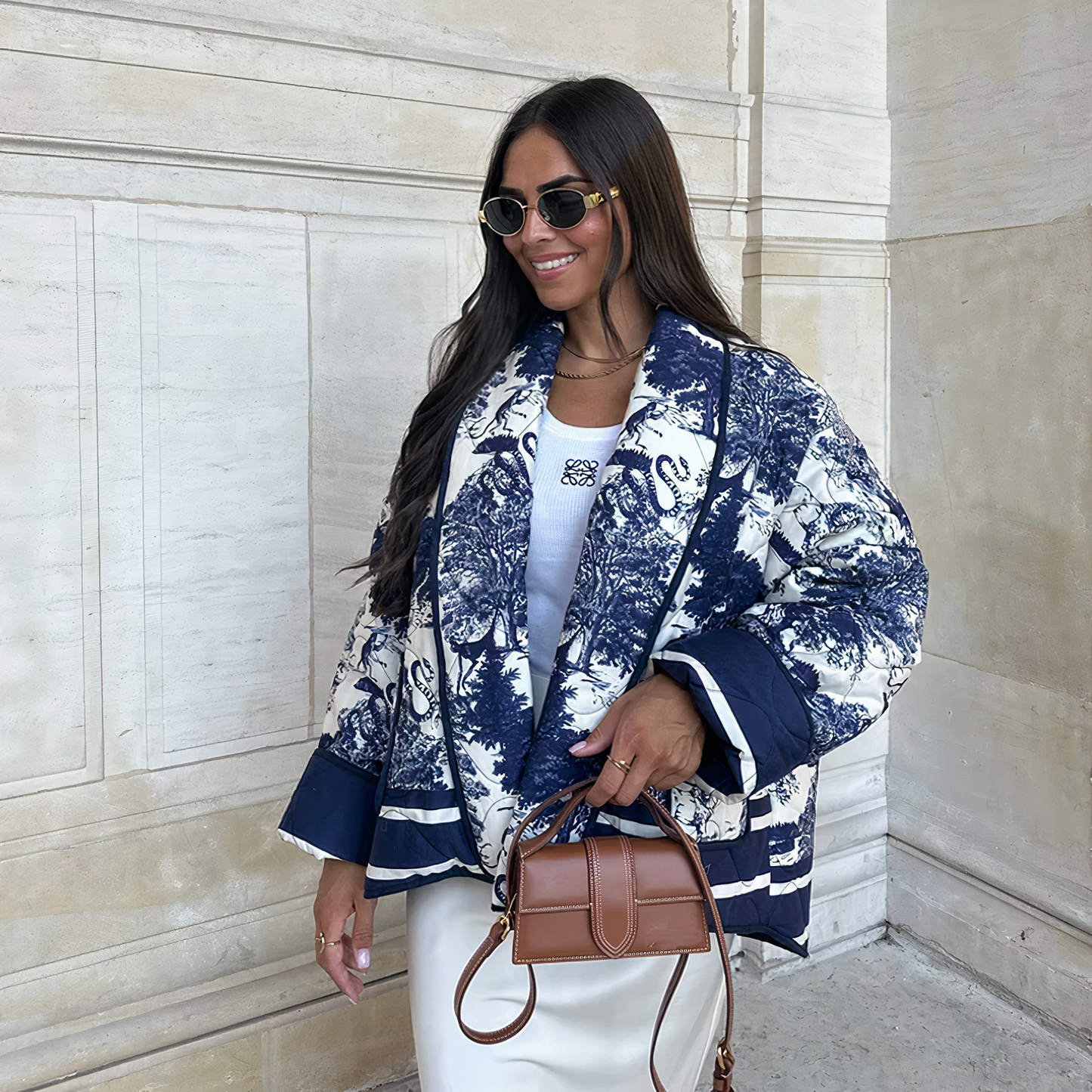 Aylin | Gevoerd katoenen vest