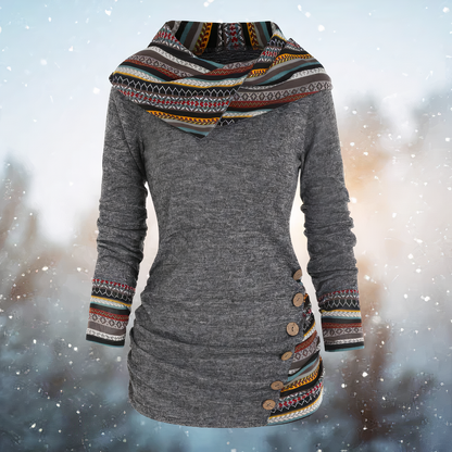 Emma | Stijlvolle tribal hoodie